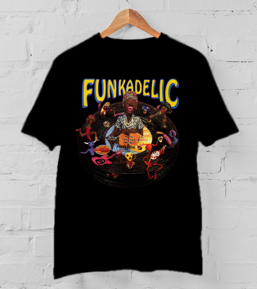 Funkadelic Maggot Brain Album Cover Mural For A Mind Funkadelic T-Shirt