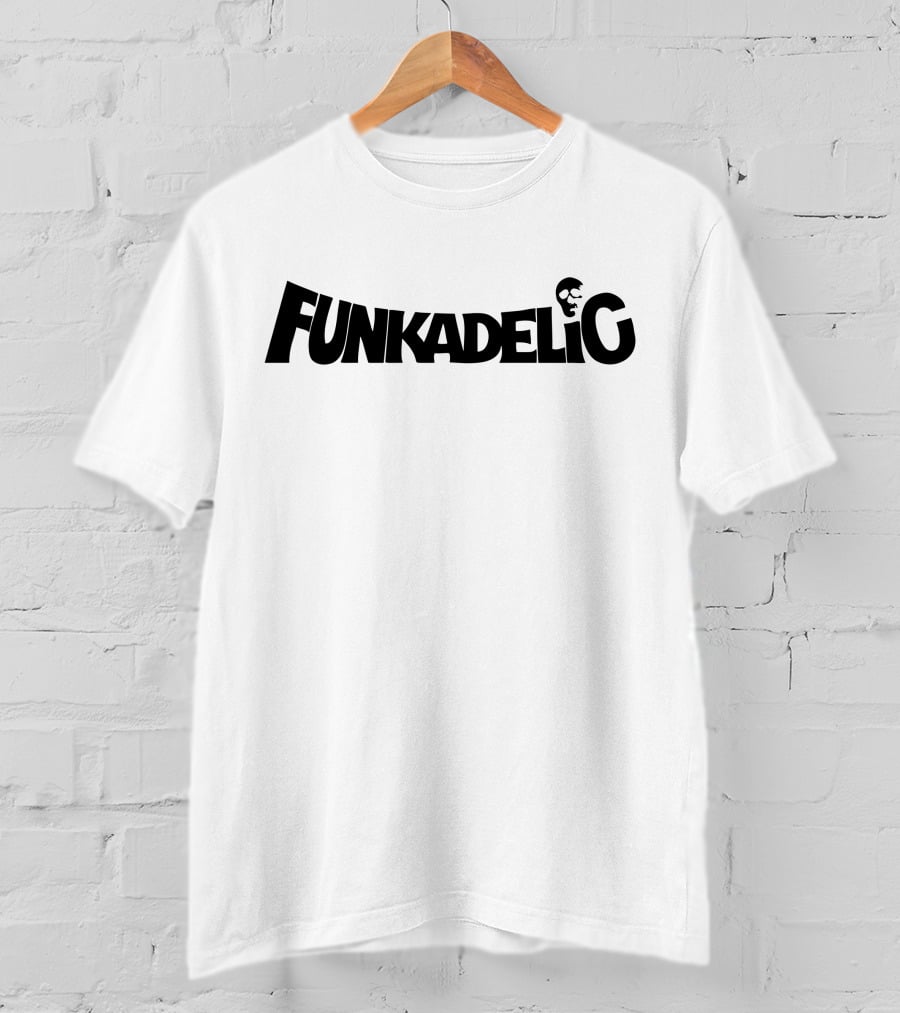 Funkadelic Bold Logo With Skull T-Shirt