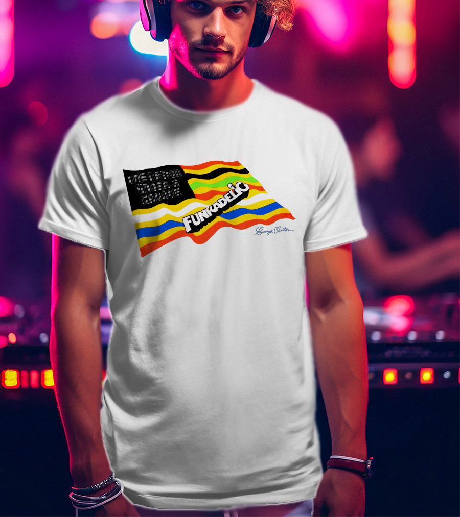 One Nation Under A Groove Funkadelic George Clinton T-Shirt