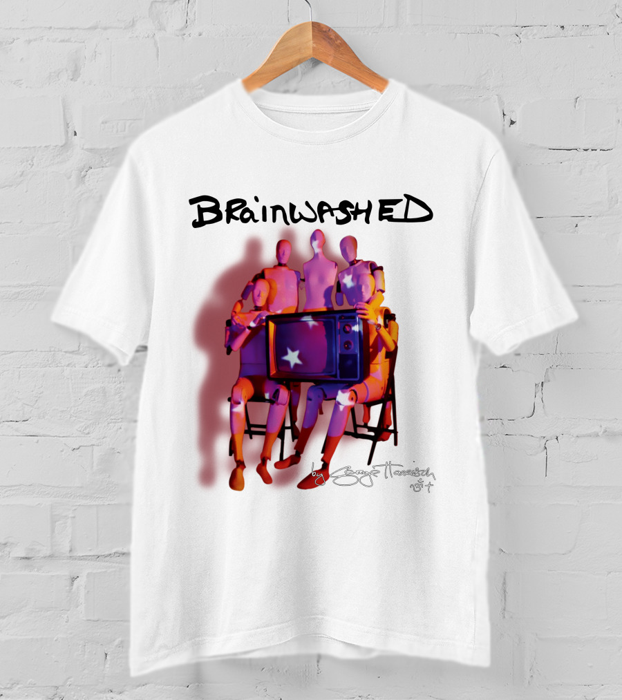 Brainwashed By George Harrison 2004 Mannequins With Television Star T-Shirt