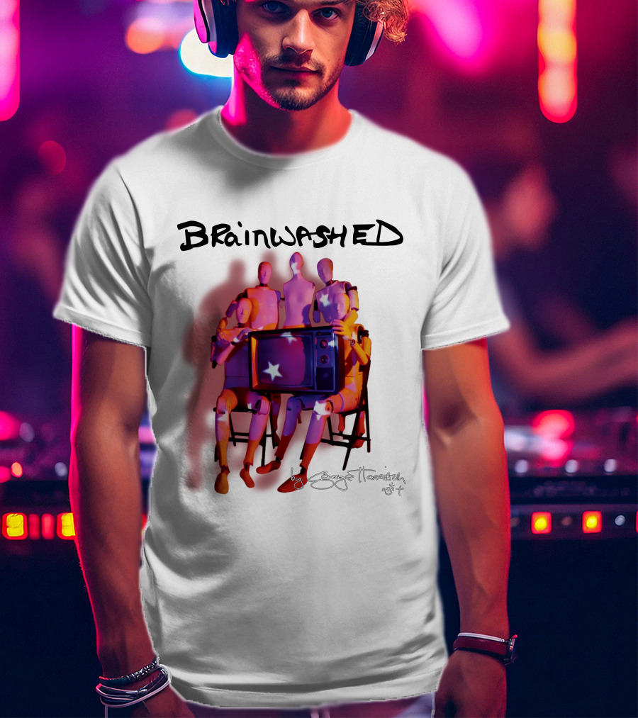 Brainwashed By George Harrison 2004 Mannequins With Television Star T-Shirt