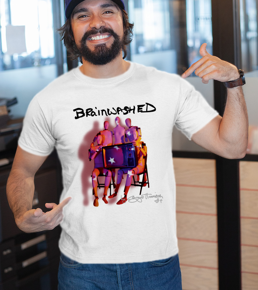 Brainwashed By George Harrison 2004 Mannequins With Television Star T-Shirt