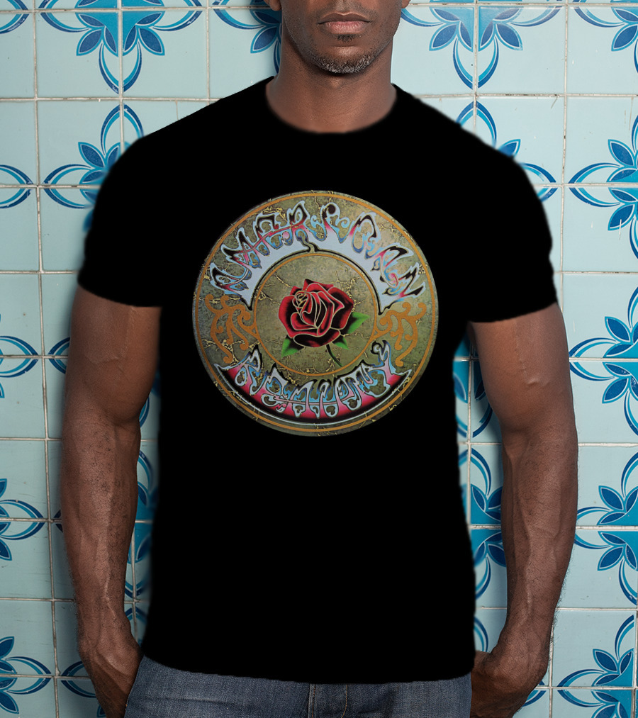 Grateful Dead Steal Your Face Rose T-Shirt