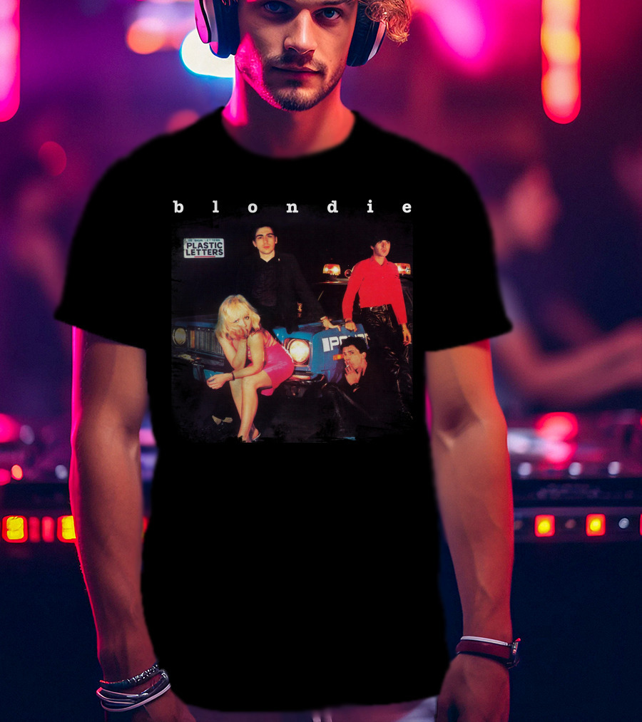 Blondie Plastic Letters T-Shirt