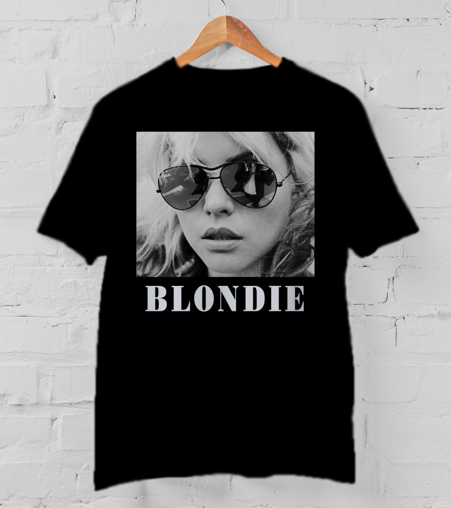 Blondie Black And White Sunglasses T-Shirt