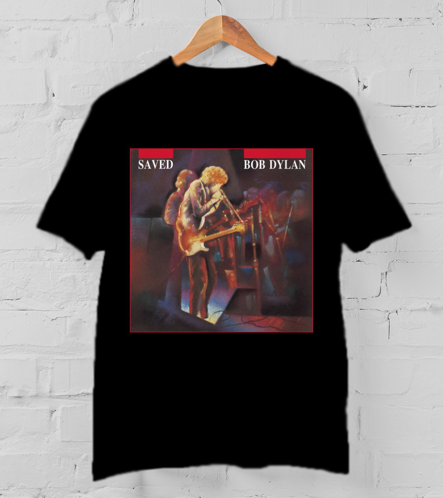 Saved Bob Dylan Concert Performance Artwork T-Shirt