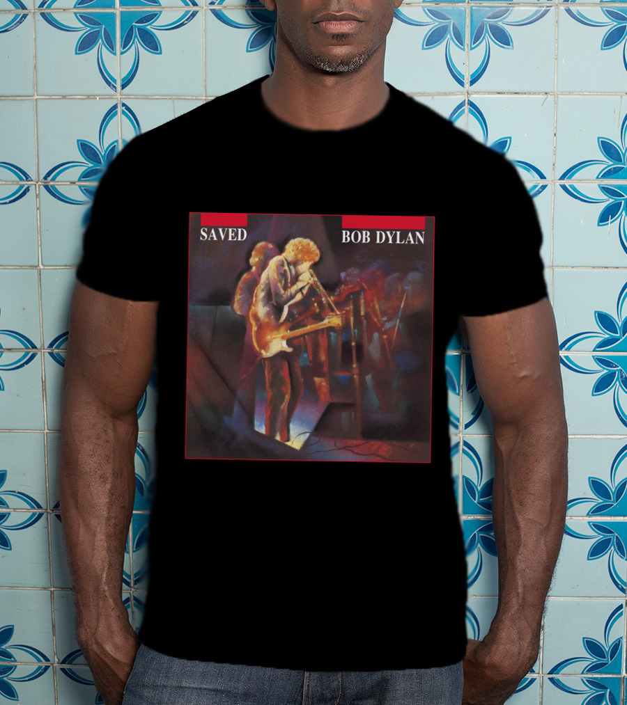 Saved Bob Dylan Concert Performance Artwork T-Shirt