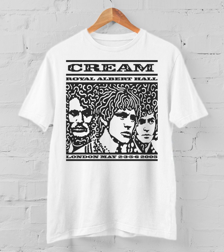 Cream Royal Albert Hall London May 2-3-5-6 2005 T-Shirt