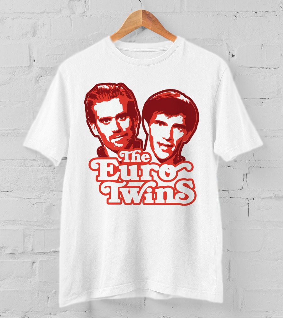The Euro Twins Detroit Red Wings T-Shirt