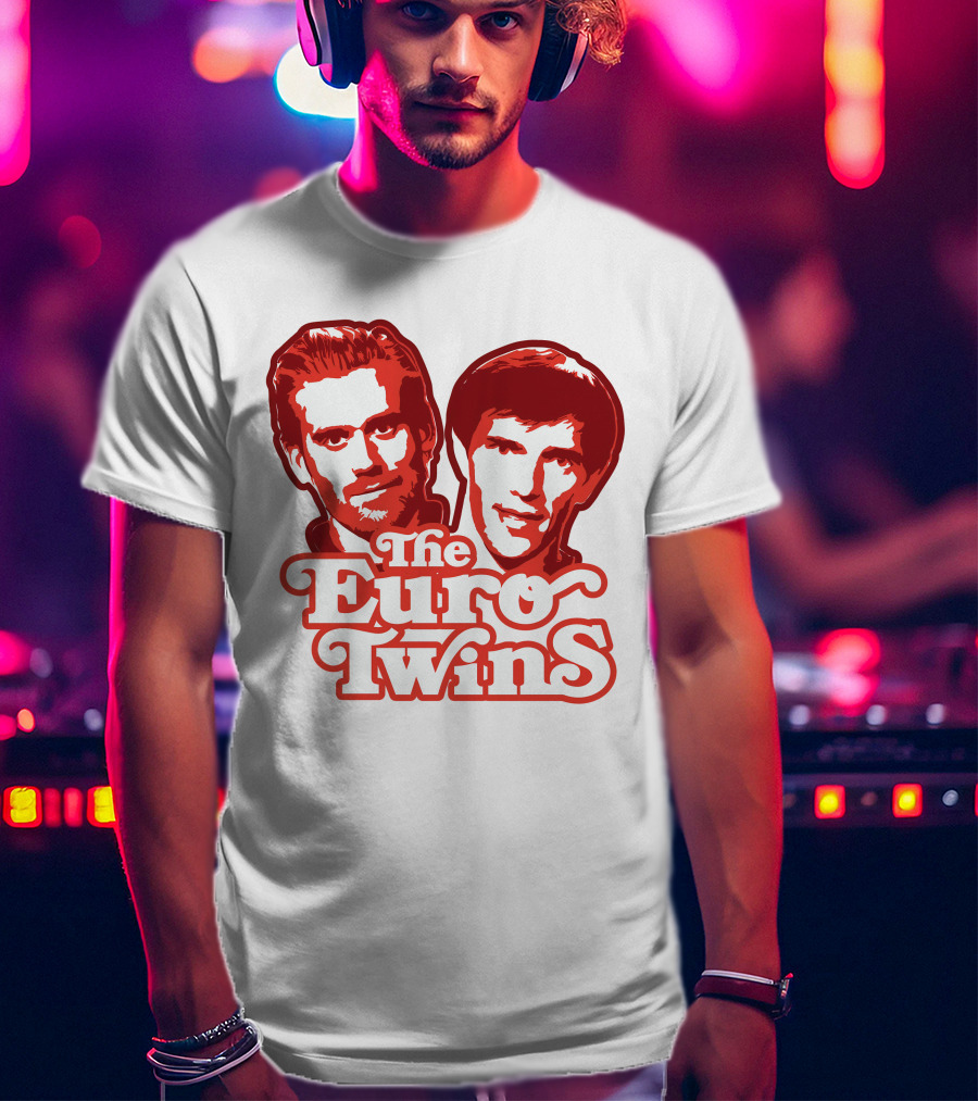 The Euro Twins Detroit Red Wings T-Shirt