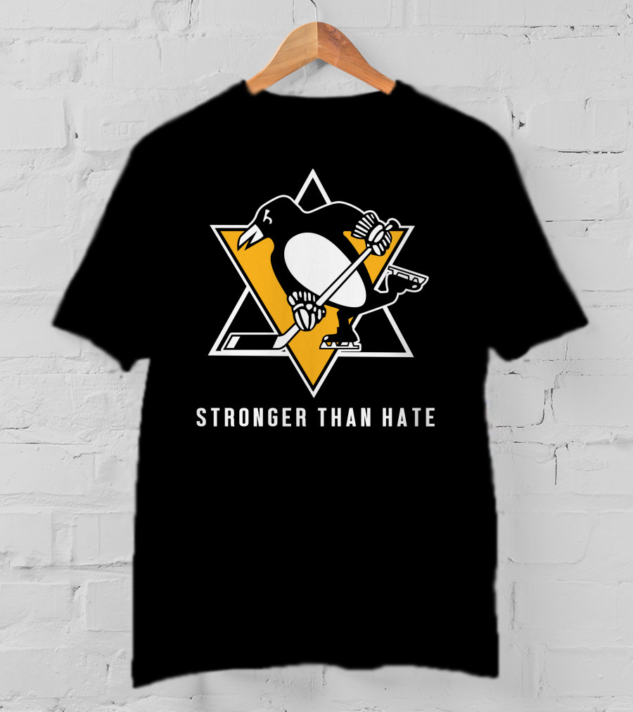 Pittsburgh Penguins Stronger Than Hate T-Shirt