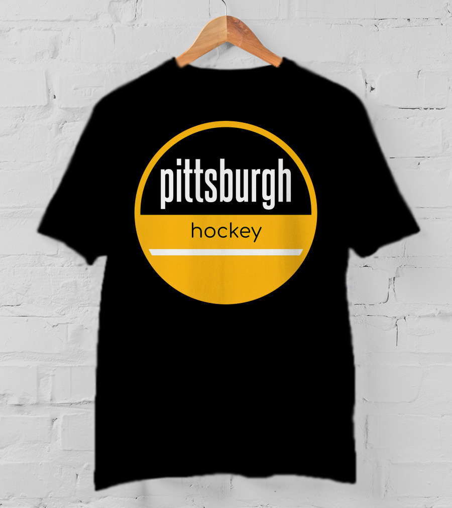 Pittsburgh Penguins Hockey Circle T-Shirt