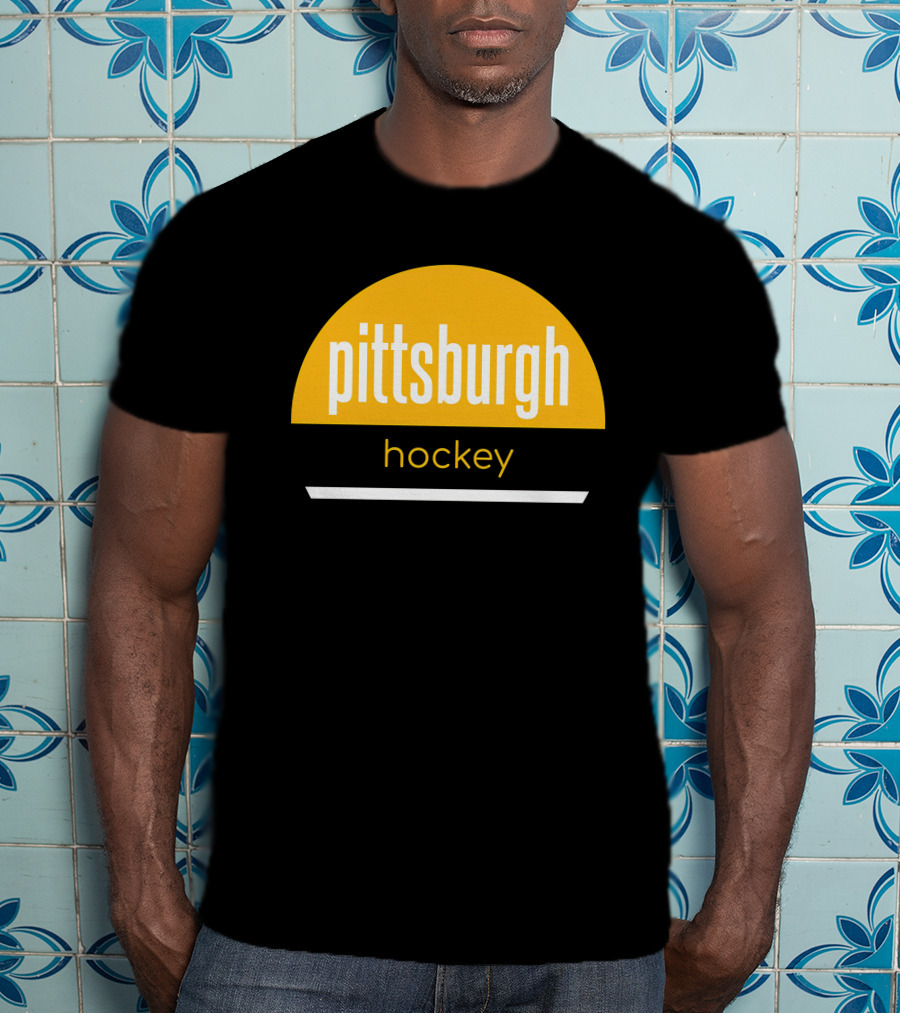 Pittsburgh Hockey Penguins 11 Vintage Circle T-Shirt