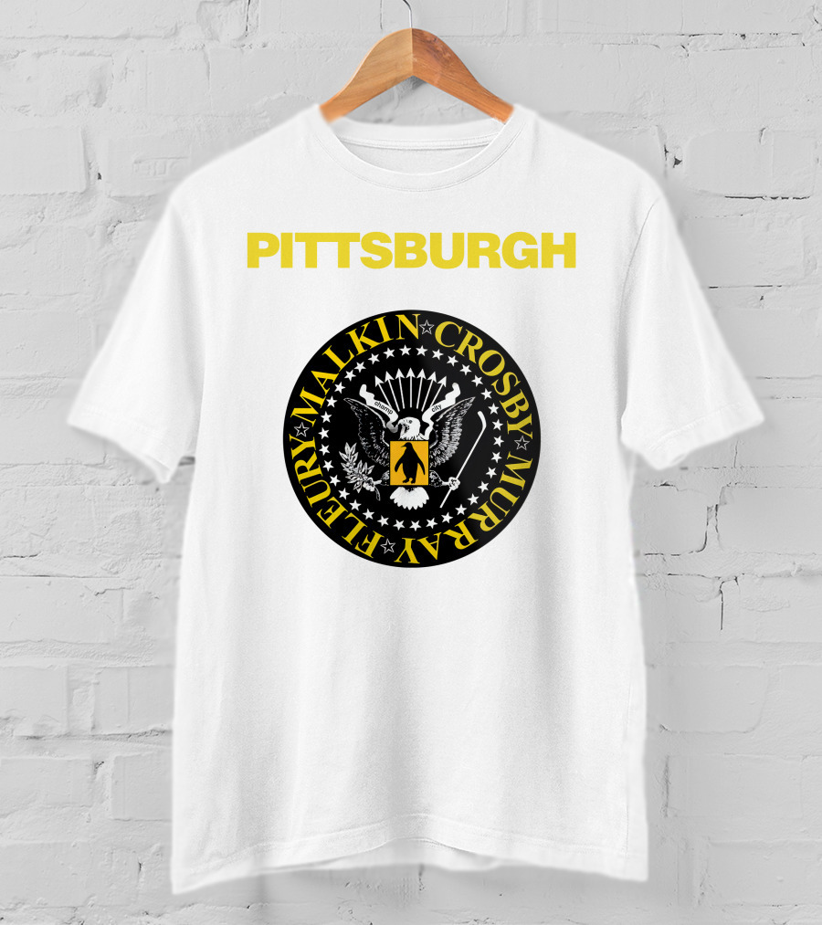 Pittsburgh Penguins Malkin Crosby Murray Fleury T-Shirt