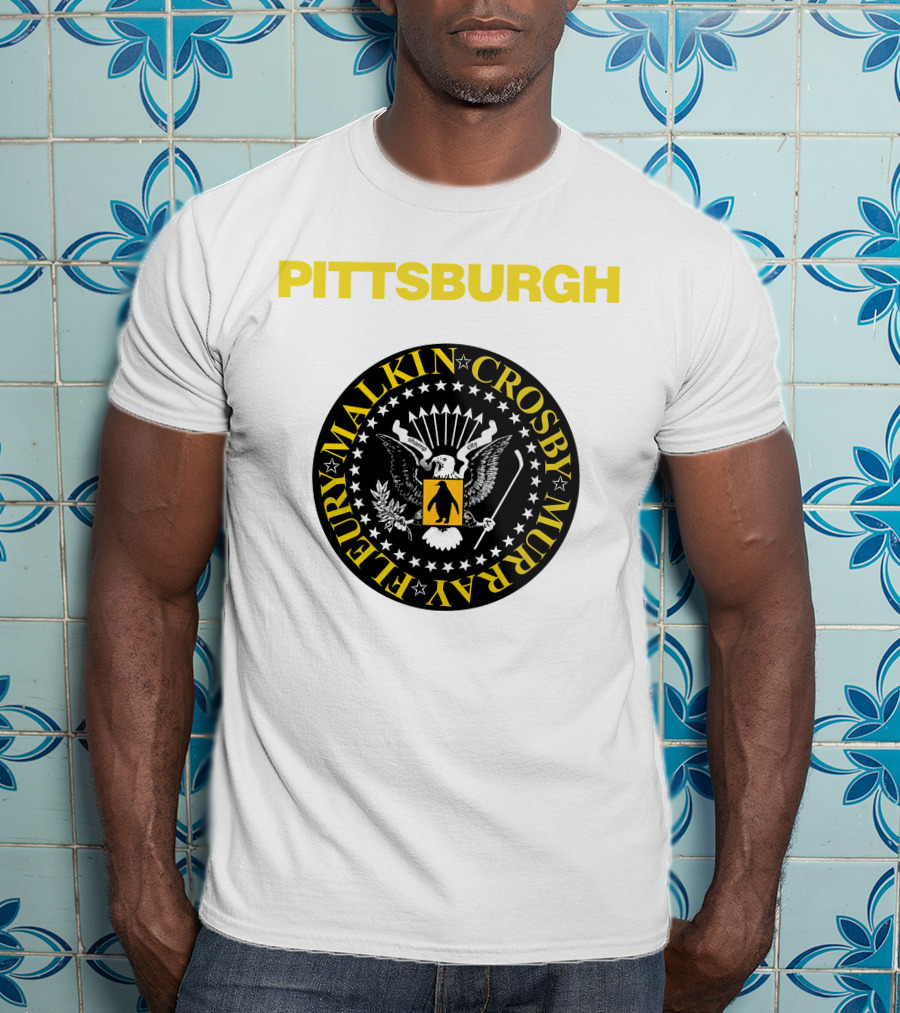 Pittsburgh Penguins Malkin Crosby Murray Fleury T-Shirt
