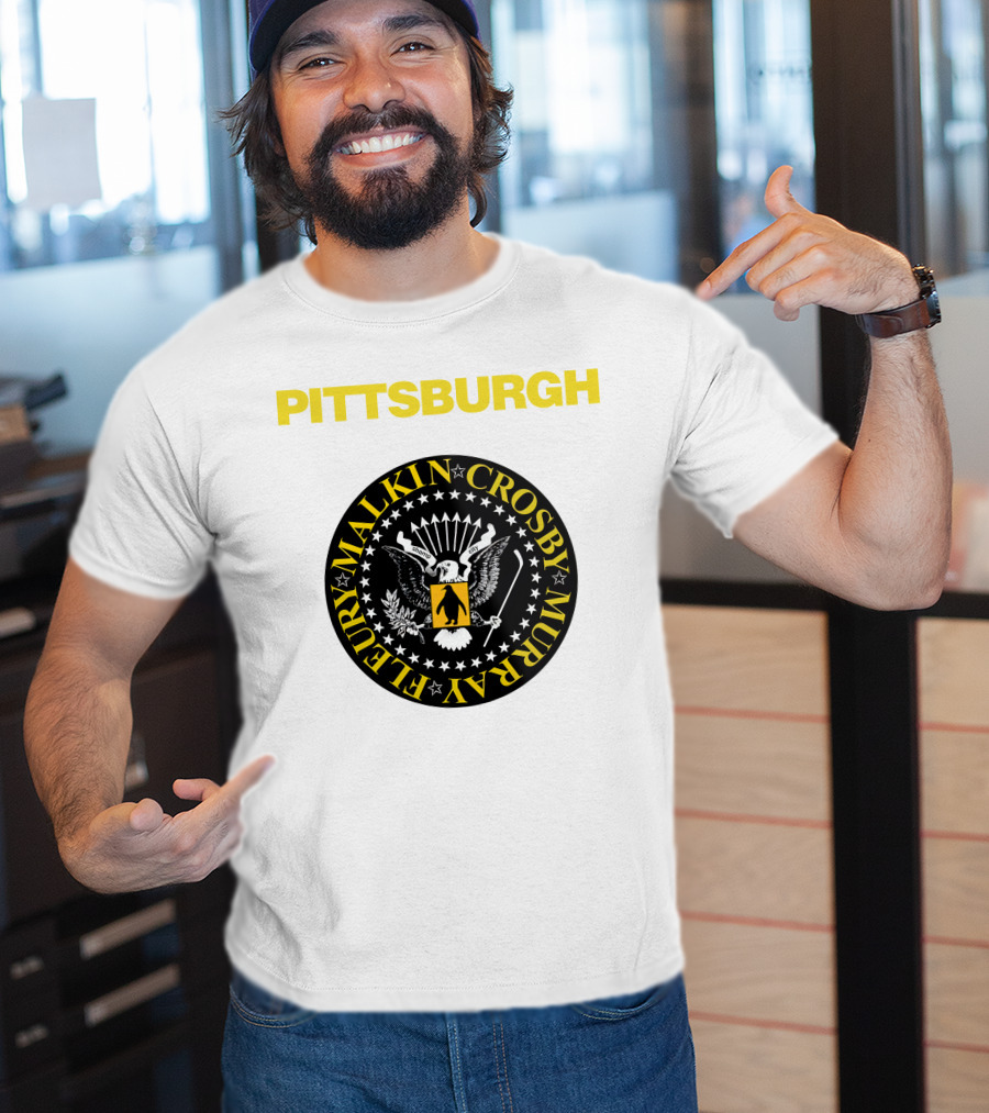 Pittsburgh Penguins Malkin Crosby Murray Fleury T-Shirt