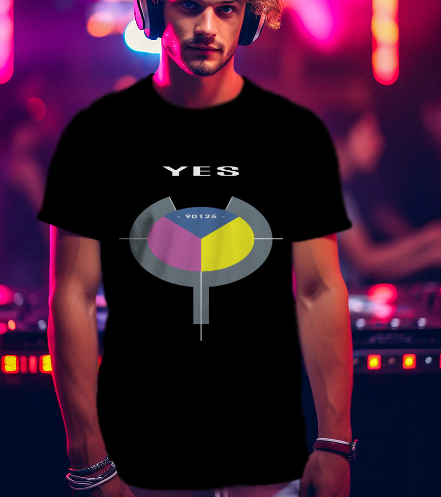 Yes 90125 Album Cover Art T-Shirt