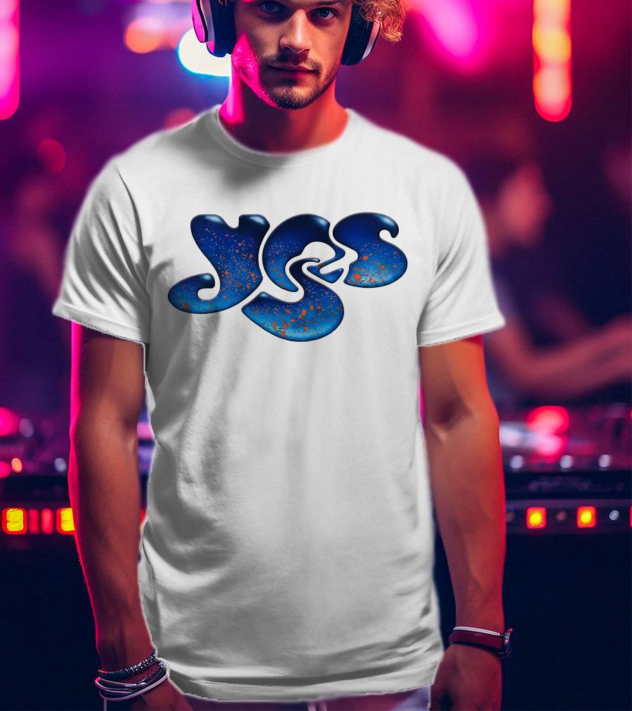 Yes Band Logo Psychedelic T-Shirt