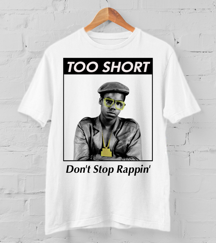 Too Short Don't Stop Rappin' 1980S Hip Hop T-Shirt
