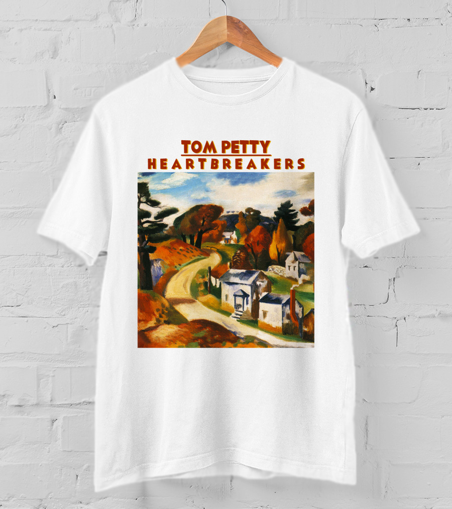 Tom Petty Heartbreakers Rustic Landscape Art T-Shirt