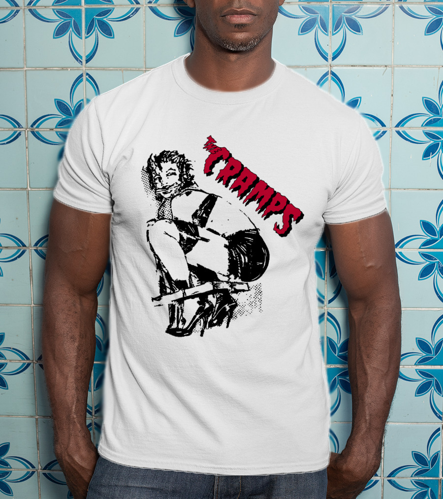 The Cramps Vintage Artwork With Stylish Retro T-Shirt