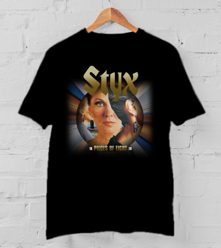 Styx Pieces Of Eight 1978 Album Cover T-Shirt