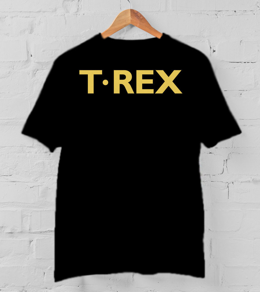 T-Rex Bold Yellow T-Shirt