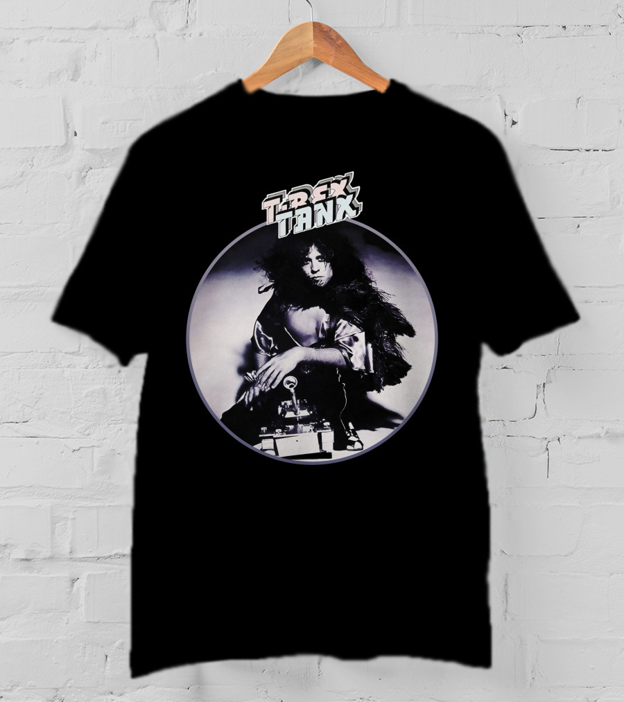 Trex Tanx Album Art Black And White Photo T-Shirt