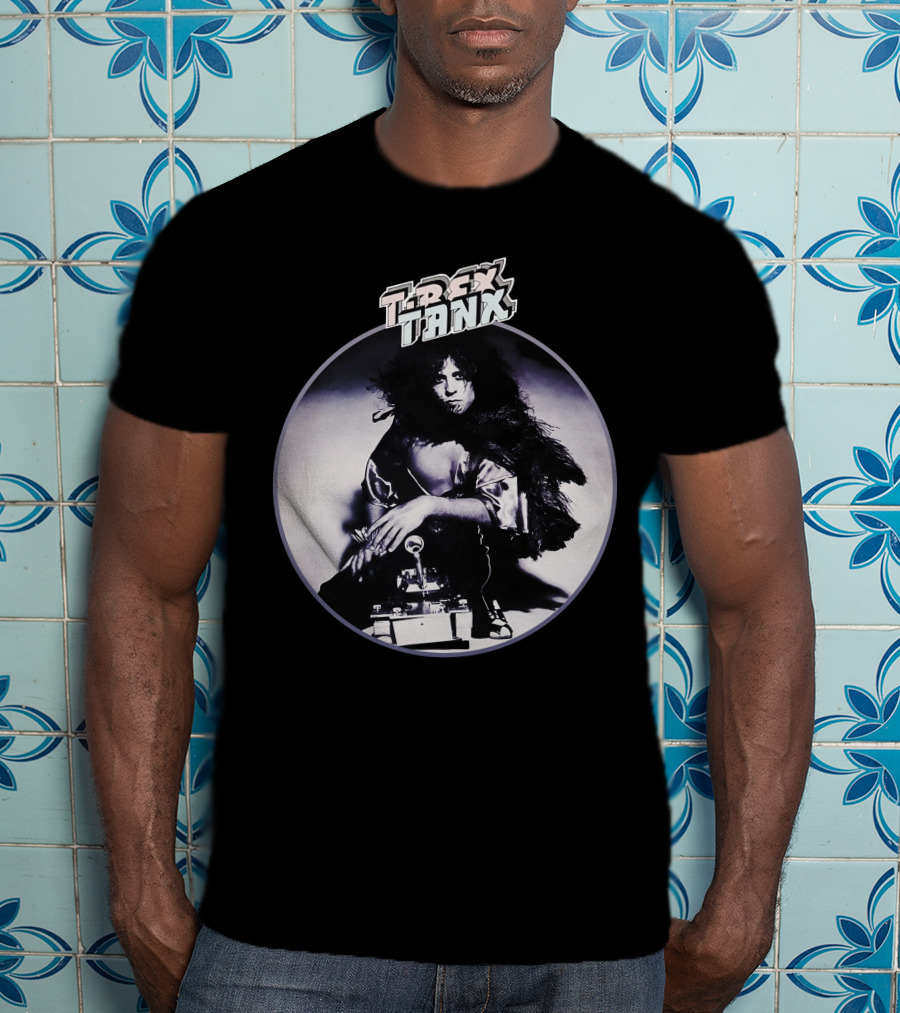 Trex Tanx Album Art Black And White Photo T-Shirt