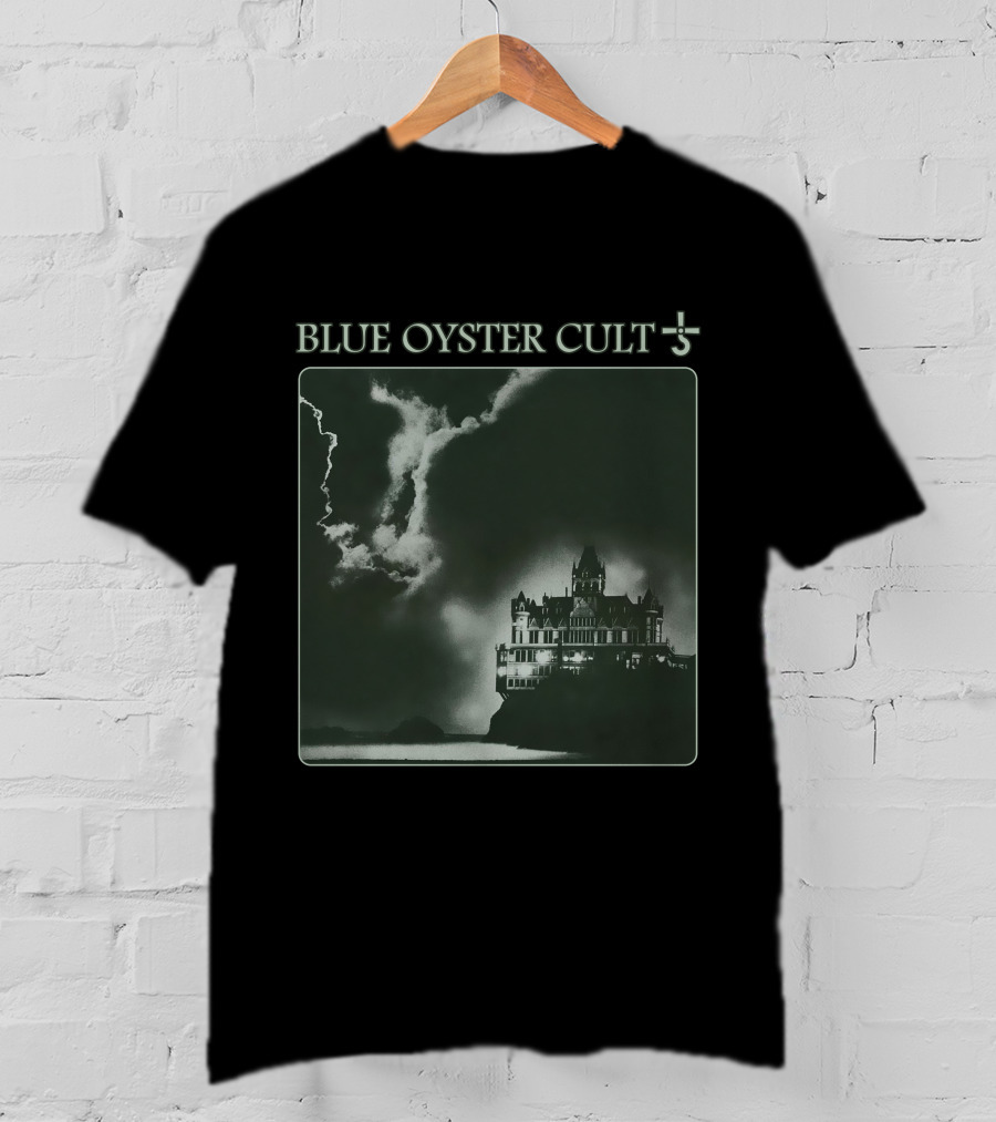 Blue Oyster Cult Castle Lightning Storm T-Shirt