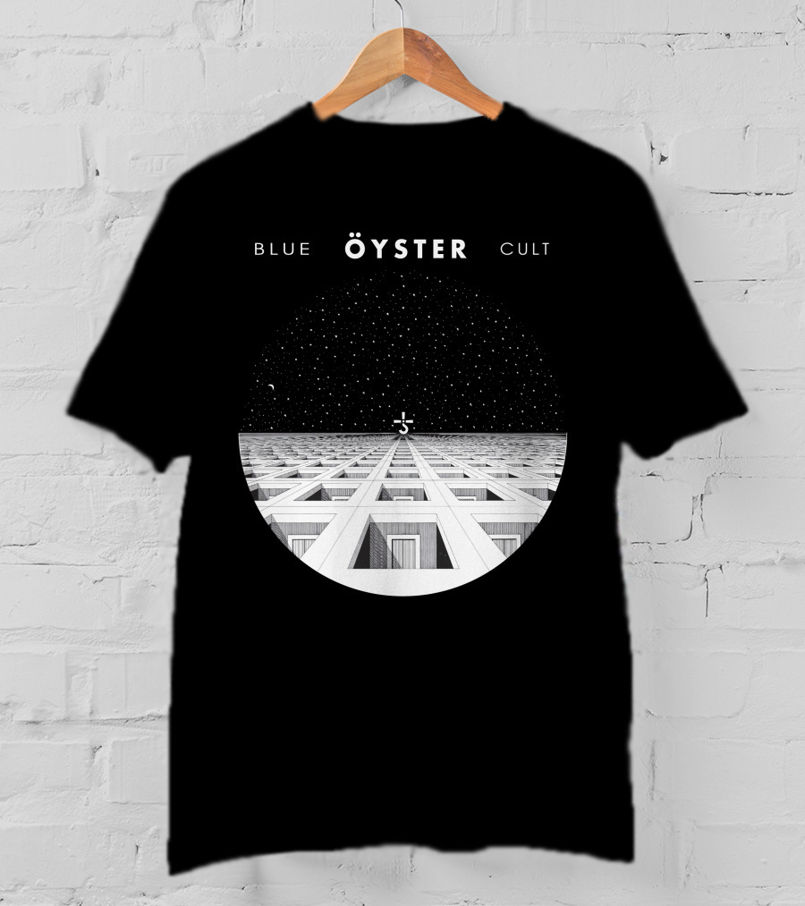 Blue Öyster Cult Geometric Space T-Shirt