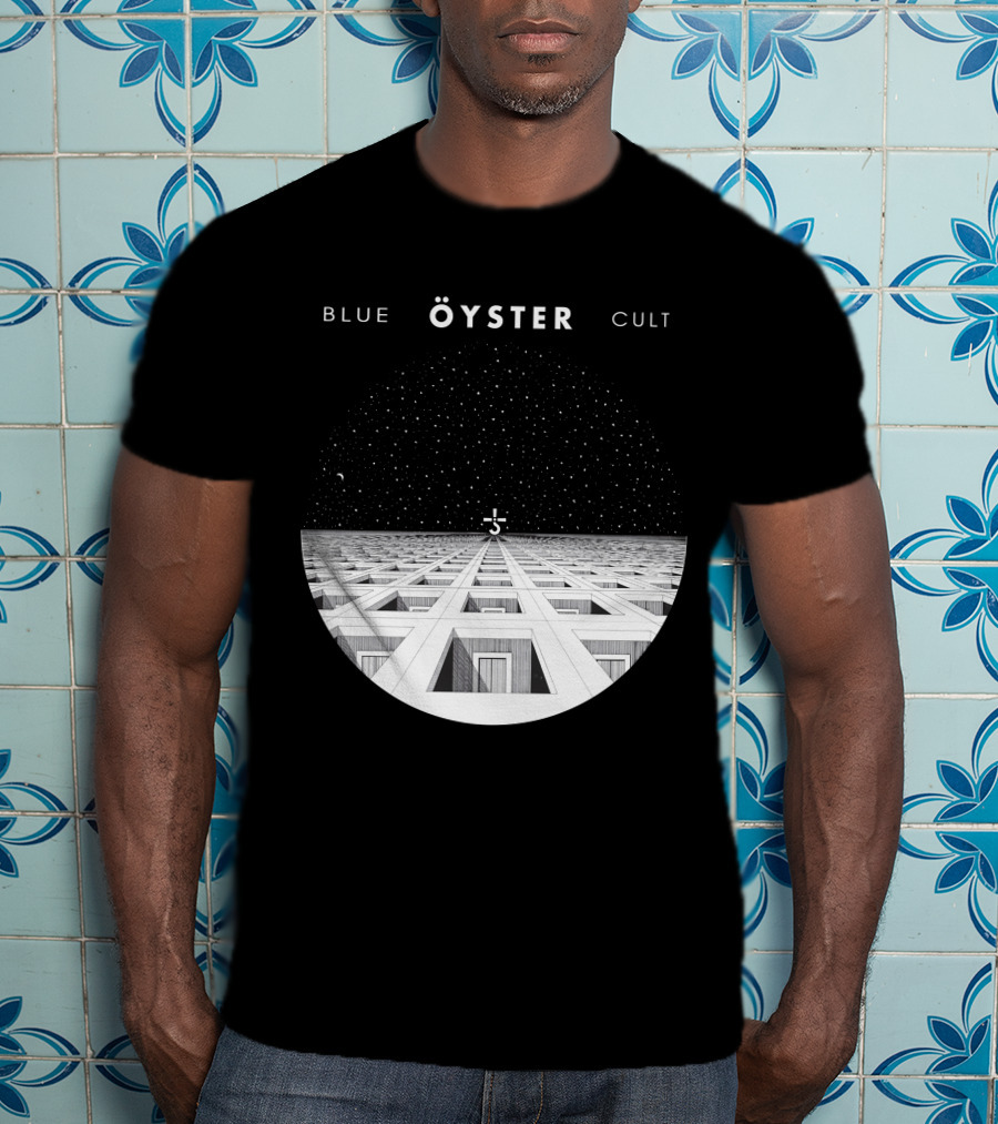 Blue Öyster Cult Geometric Space T-Shirt