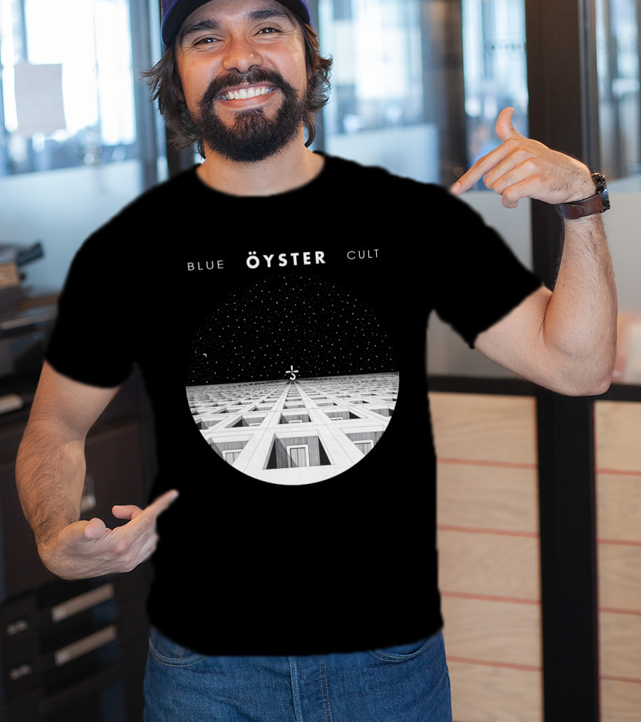 Blue Öyster Cult Geometric Space T-Shirt