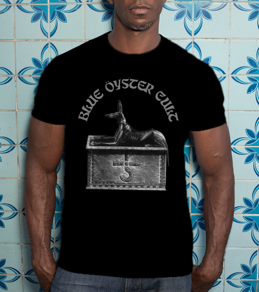 Blue Öyster Cult Anubis Symbol Attic Box T-Shirt