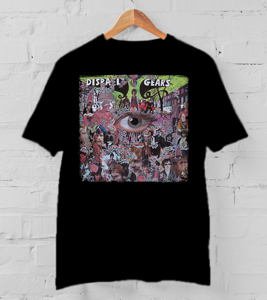 Disraeli Gears Album Collage Style Psychedelic Art T-Shirt