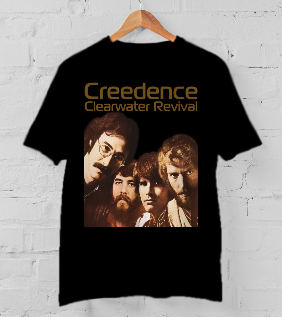 Creedence Clearwater Revival Band Portrait T-Shirt