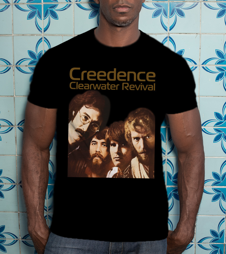 Creedence Clearwater Revival Band Portrait T-Shirt