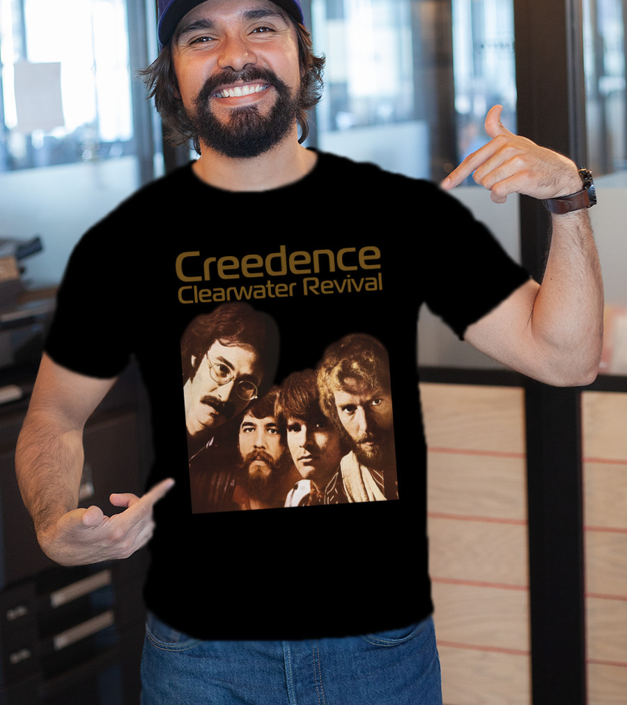 Creedence Clearwater Revival Band Portrait T-Shirt