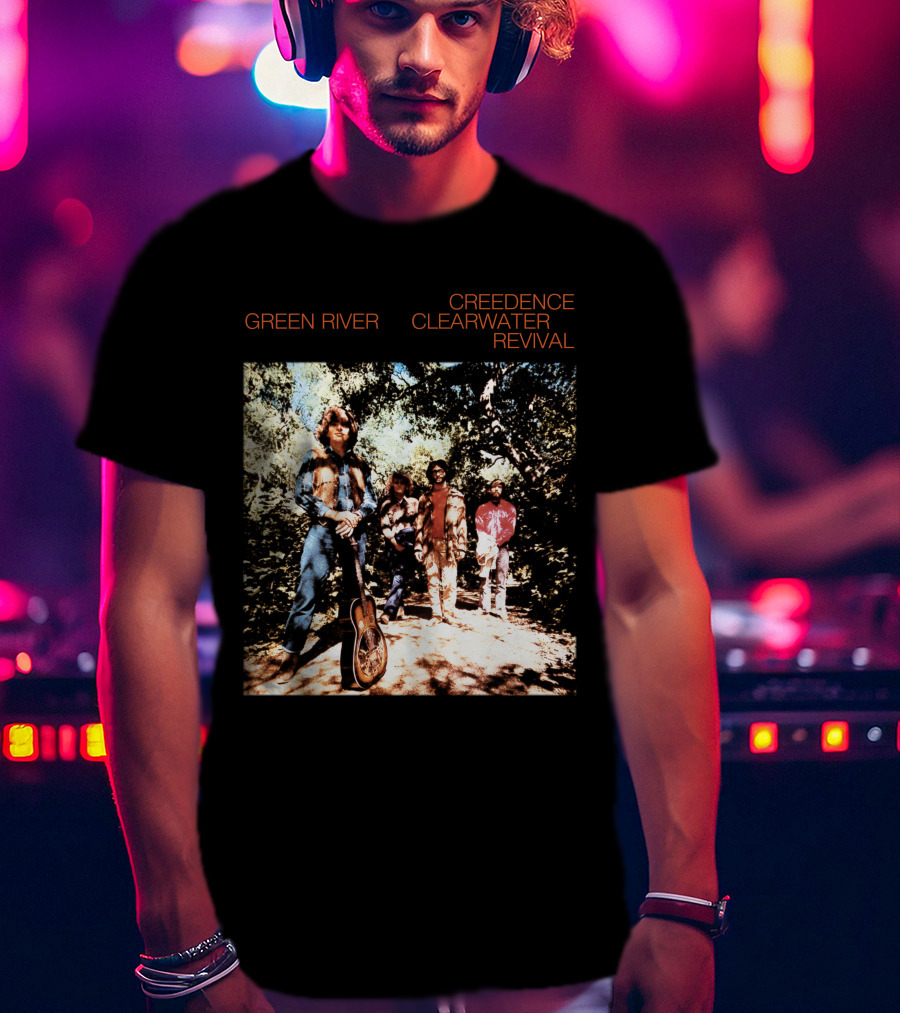Green River Creedence Clearwater Revival Album Cover Photo T-Shirt
