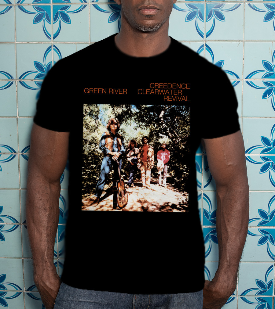 Green River Creedence Clearwater Revival Album Cover Photo T-Shirt