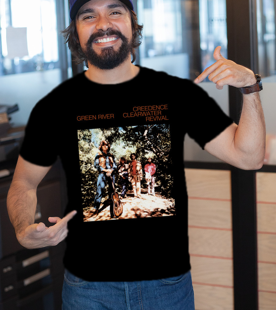Green River Creedence Clearwater Revival Album Cover Photo T-Shirt