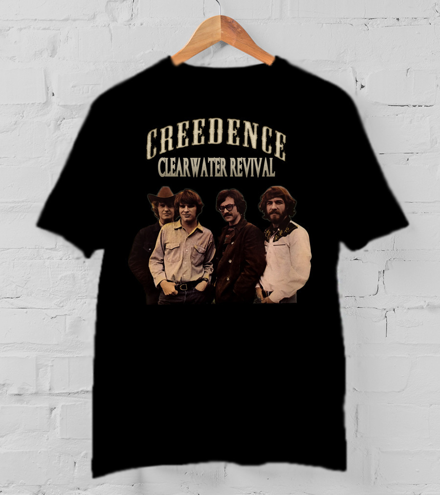 Creedence Clearwater Revival Band Portrait Ccr T-Shirt