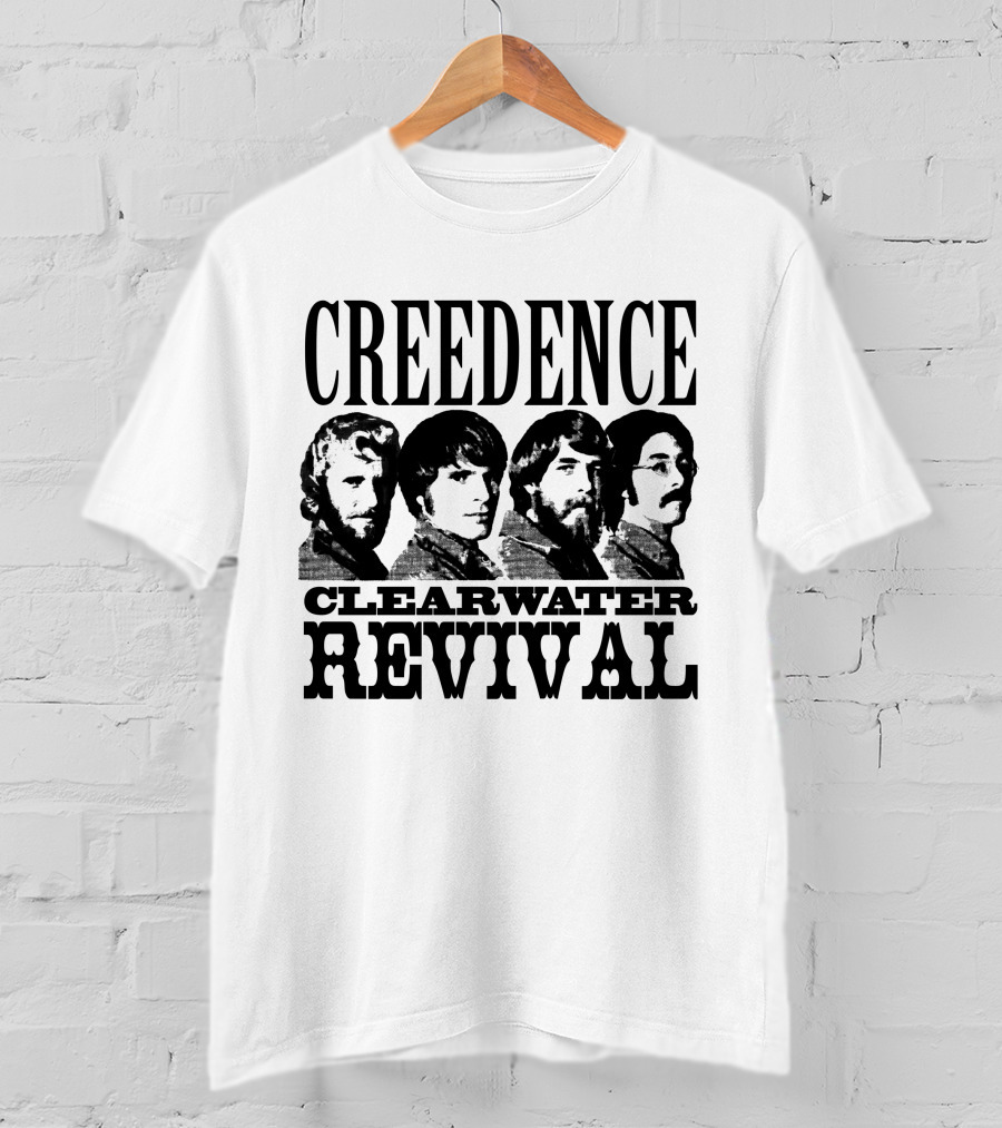 Creedence Clearwater Revival Band Members T-Shirt