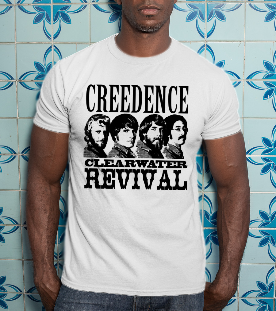 Creedence Clearwater Revival Band Members T-Shirt