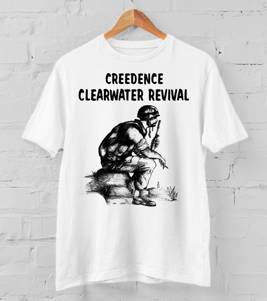 Creedence Clearwater Revival Soldier Art T-Shirt