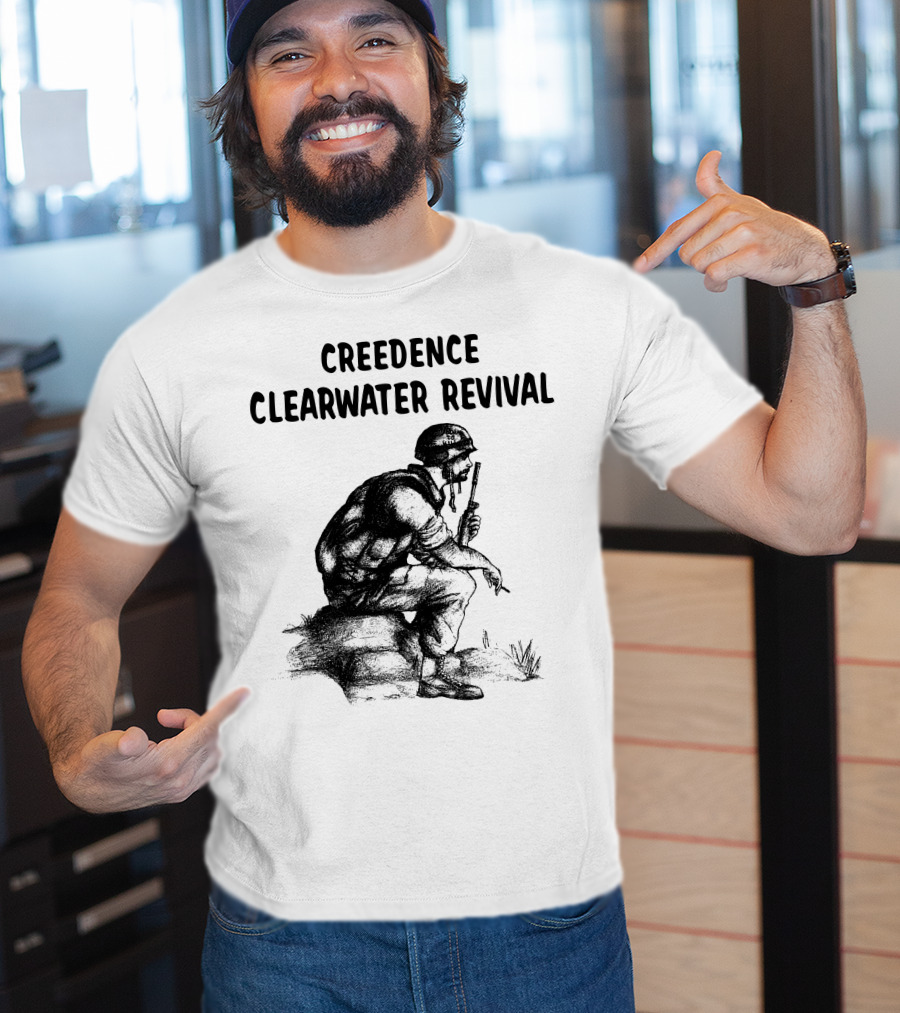 Creedence Clearwater Revival Soldier Art T-Shirt