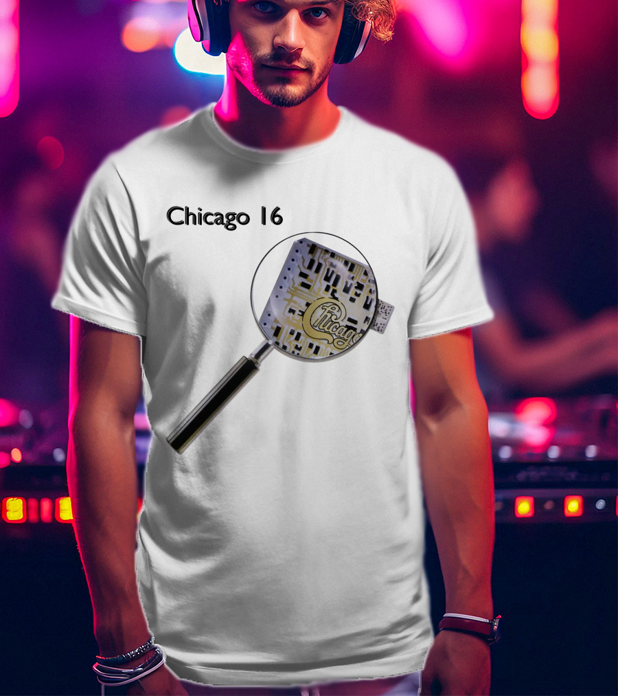Chicago 16 Magnifying Circuitry T-Shirt