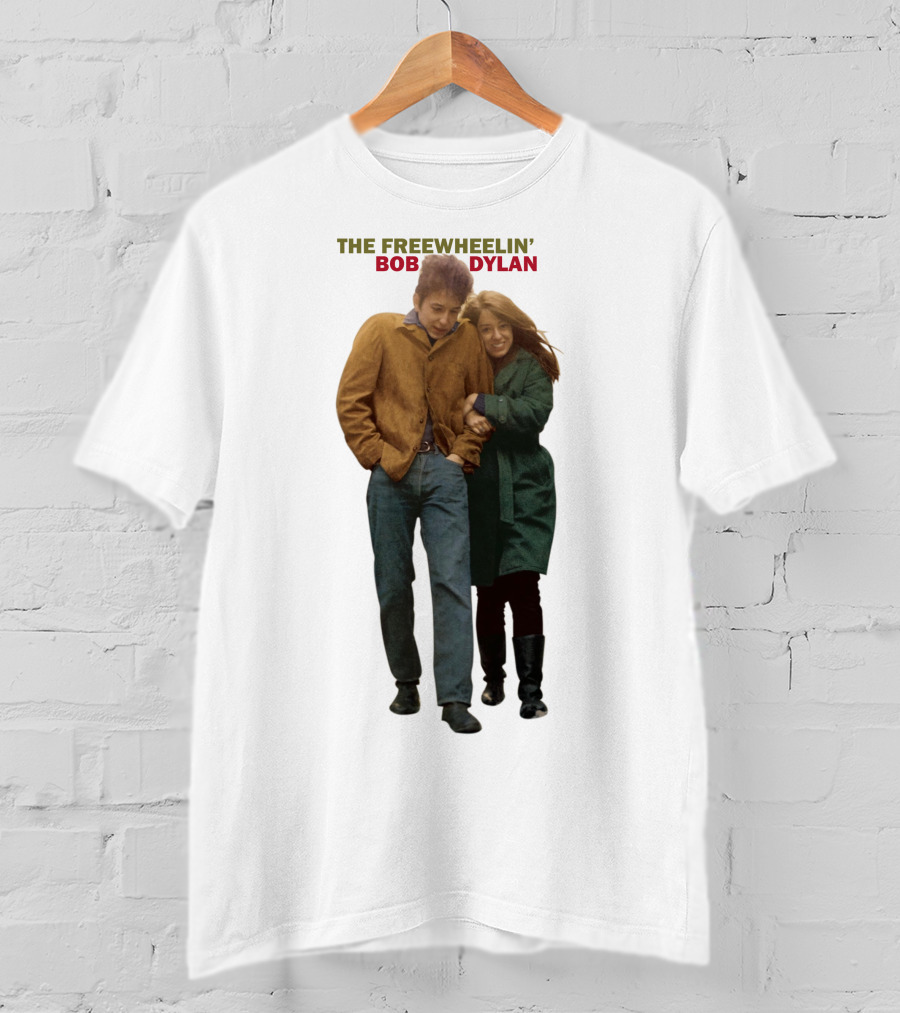 The Freewheelin' Bob Dylan Album Cover T-Shirt