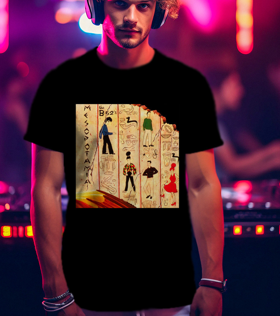 The B-52'S Mesopotamia Vintage Band Art T-Shirt