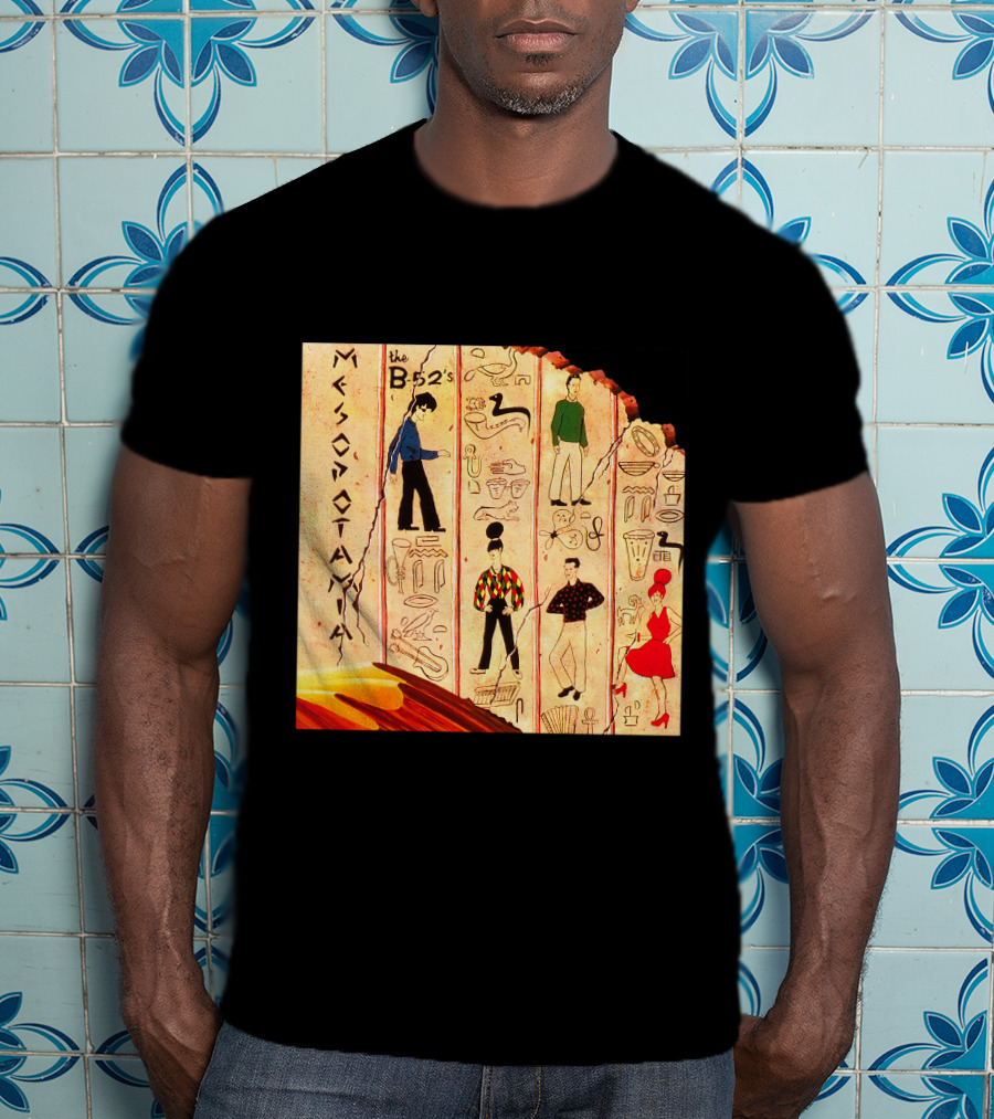 The B-52'S Mesopotamia Vintage Band Art T-Shirt